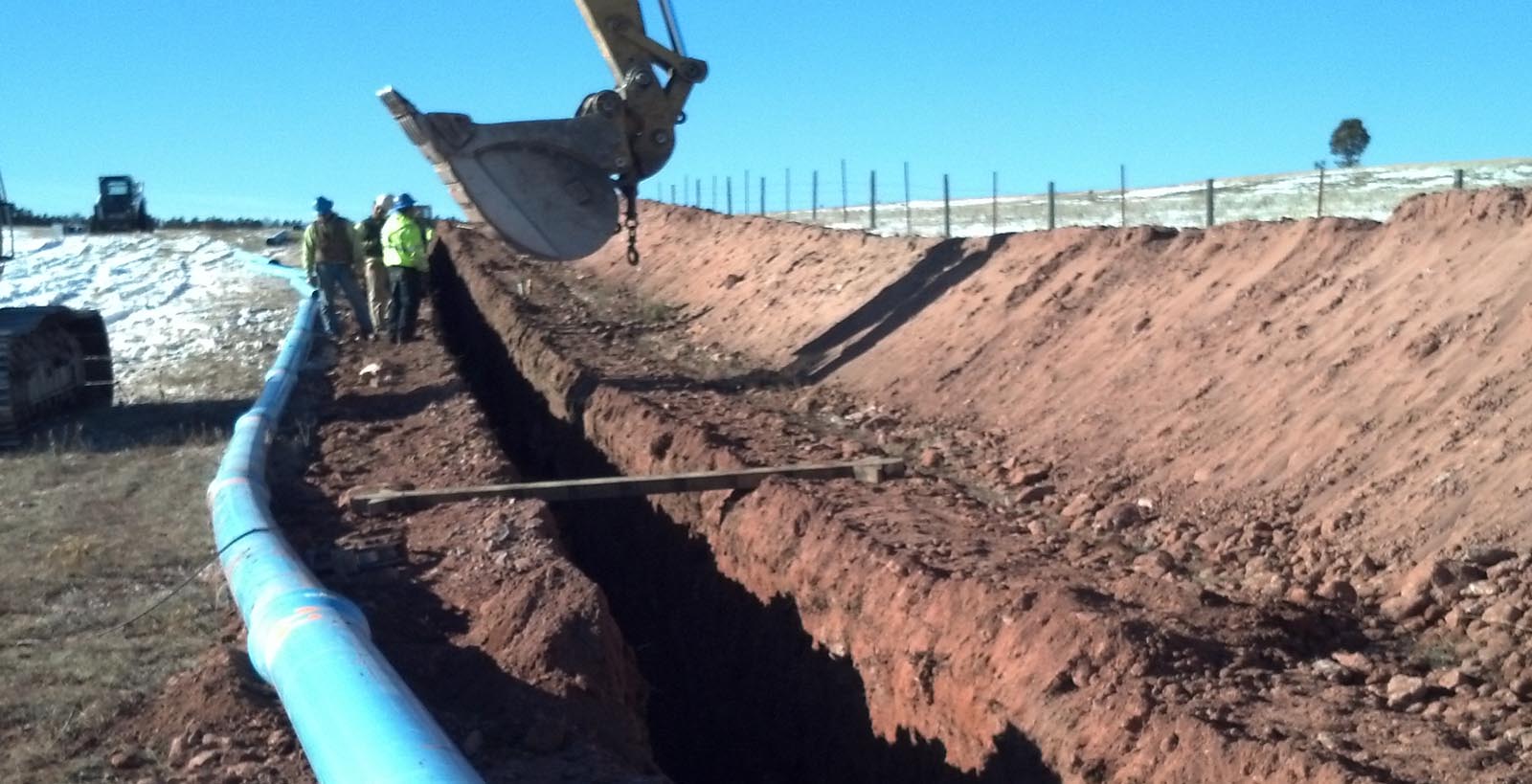Souther Hills Water System Utility Trenching
